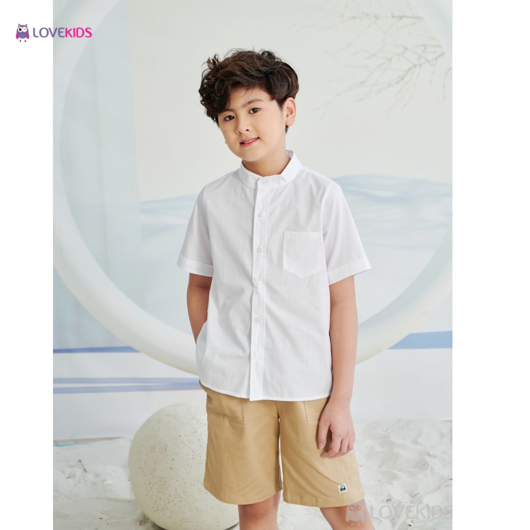 Quần short khaki bé trai - Lovekids
