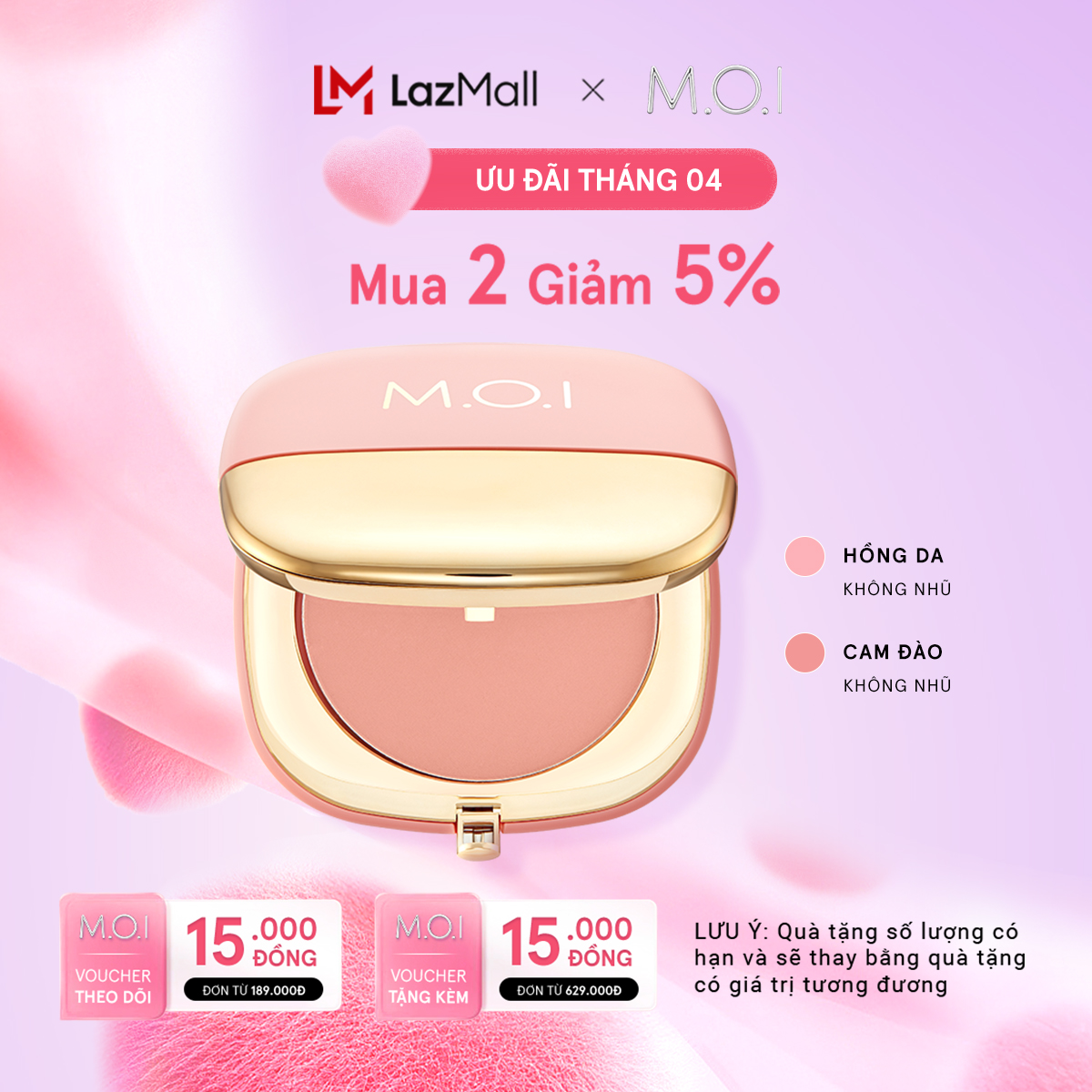 Phấn má M.O.I PHIÊN BẢN GIỚI HẠN 9g