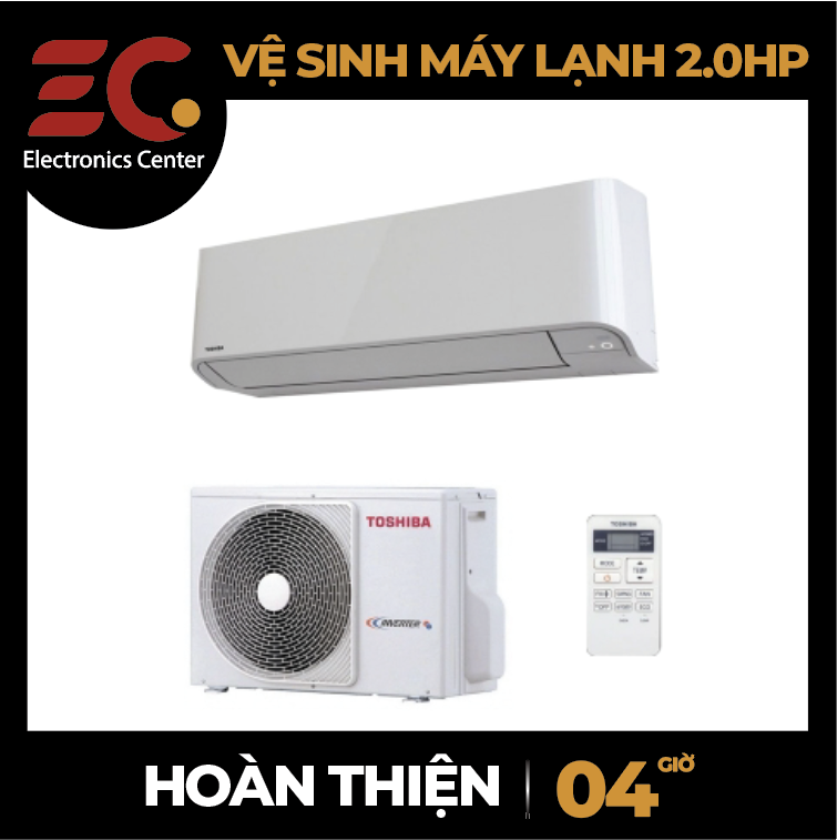 [HCM] Vệ Sinh Máy Lạnh 2.0HP