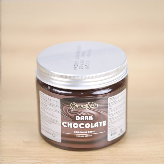 Sô cô la sệt đen cacao talk 500gr