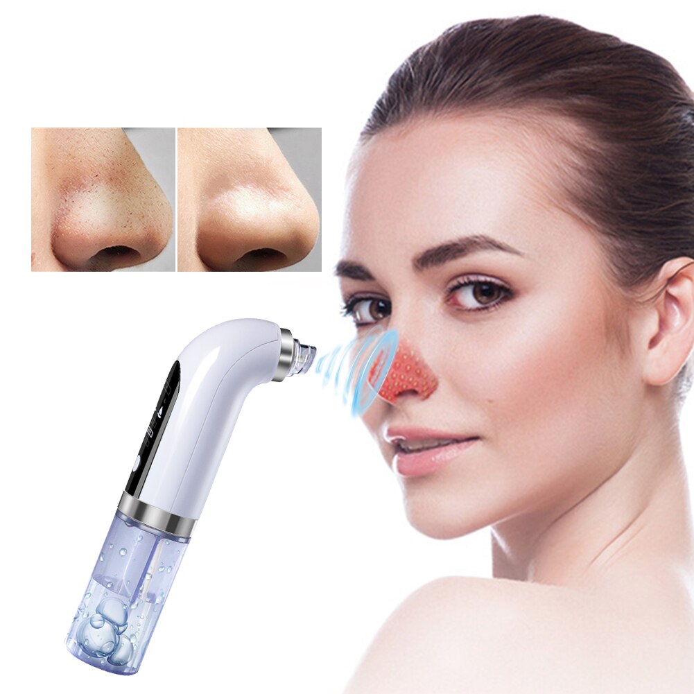 ZZOOI USB Blackhead Removal Device Electric Face Cleaner ABS Durable 3