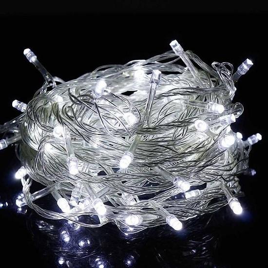Đèn nháy trang trí led màu trắng 50 bóng