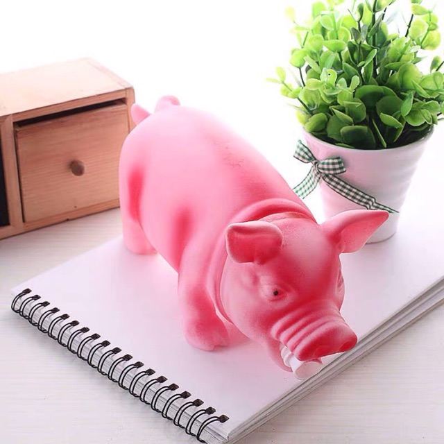 Đồ chơi chú heo lợn kêu ụt ụt chút chít vô cùng hài hước