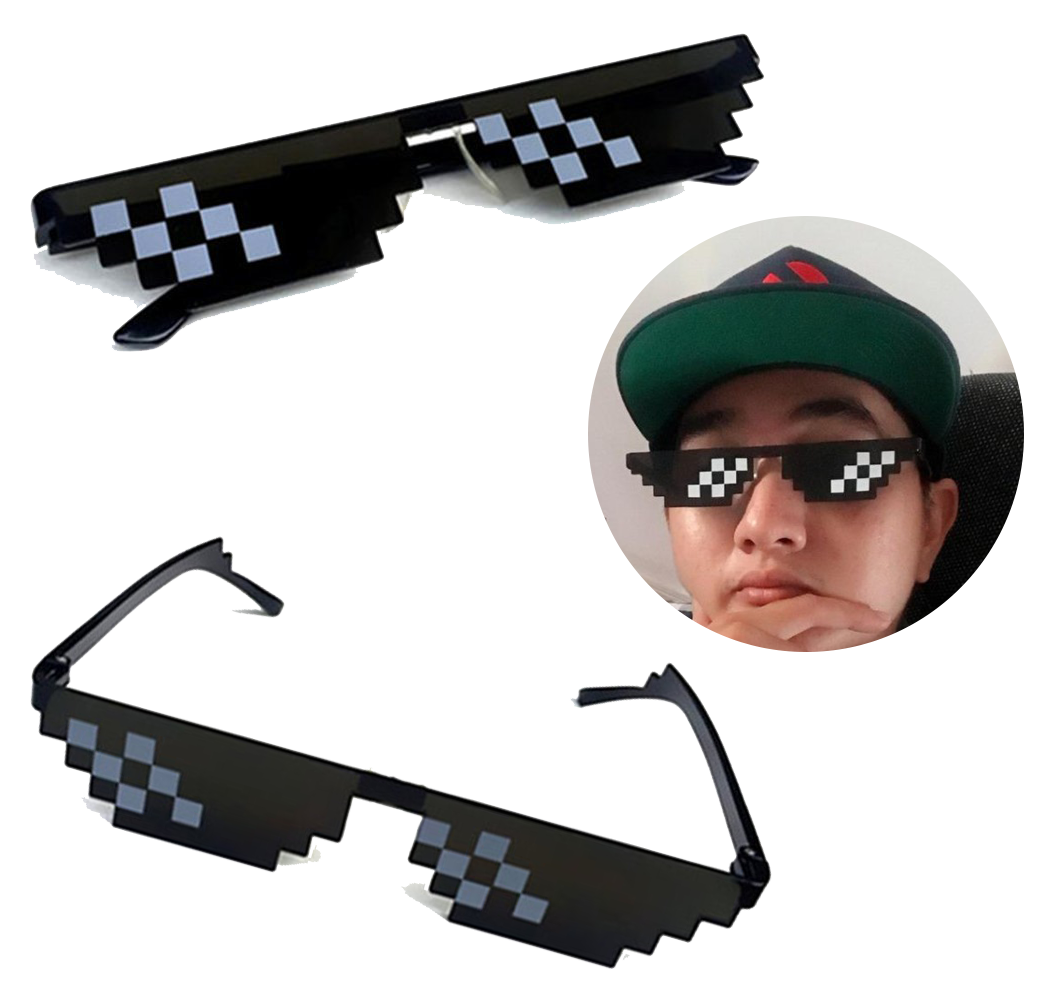 Mắt kính thug life 6 chấm siêu ngầu