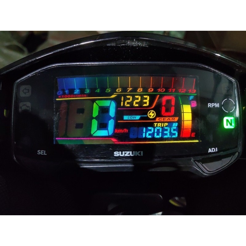 2021 new cheap film mod đổi màu đồng hồ cho raider gsx