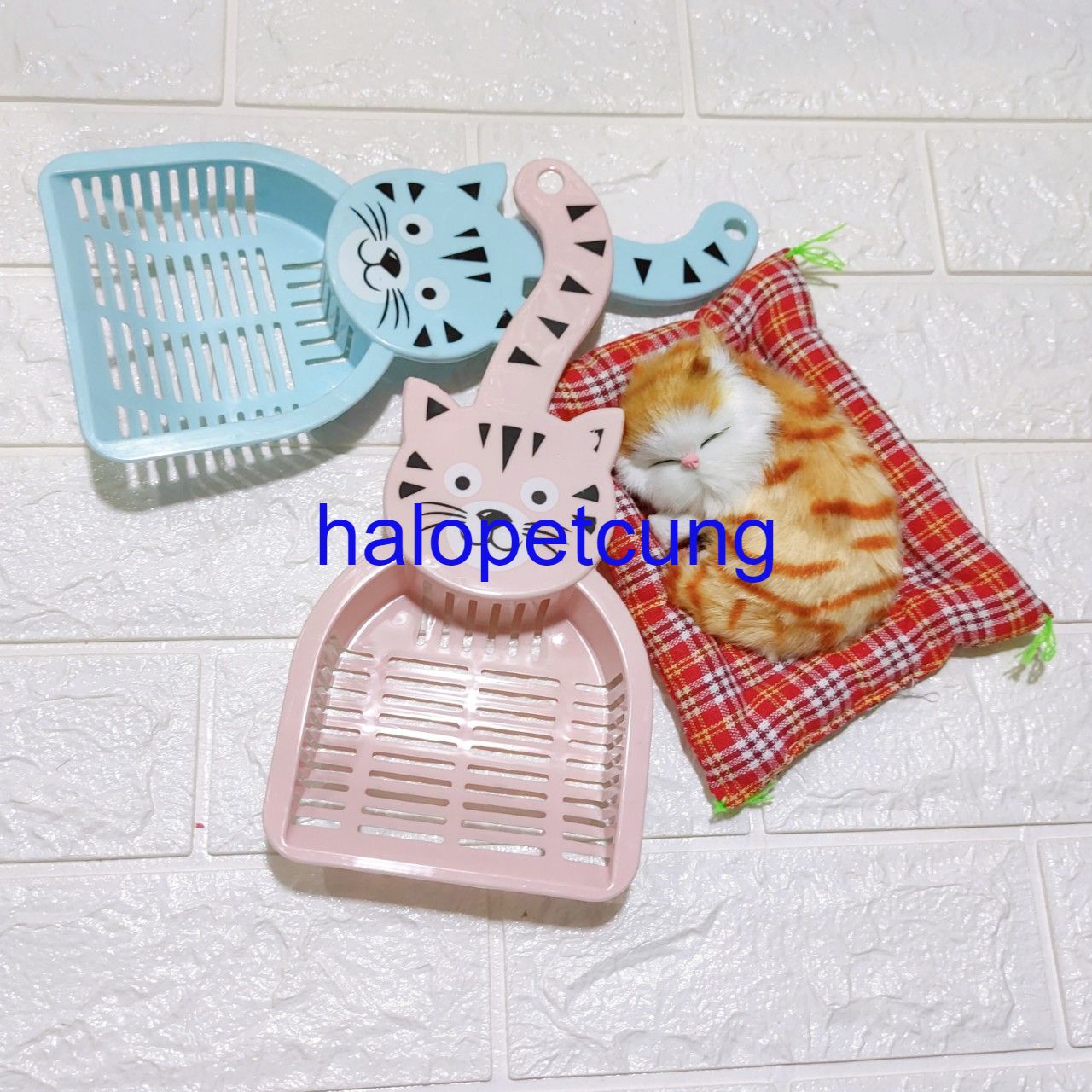 Xẻng Muỗng Xúc Cát Vệ Sinh Cho Mèo Hình Mặt Mèo