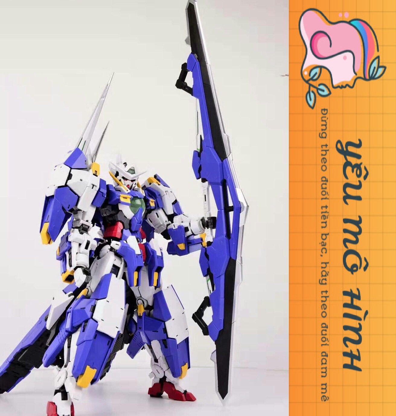 Gundam MG Avalanche Exia Tặng kèm Base trưng bày và Decal nước