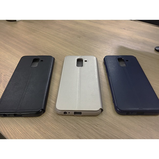 Bao Da Fib Color Hiệu X-Level Cho Samsung Galaxy A8 Plus Tặng Kính Cường Lực