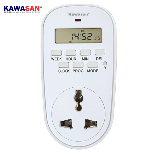 Ổ cắm hẹn giờ kĩ thuật số kw-tge2c