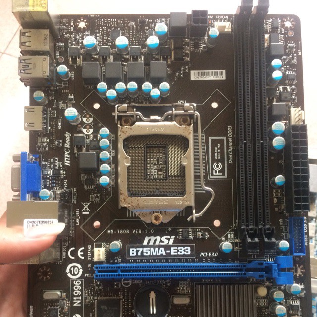 Bo mạch chủ - mainboard pc msi b75 các loại b75ma-e33, b75a-g43m, b75ma-p45 chính hãng, giá rẻ, bảo hành 2 tháng