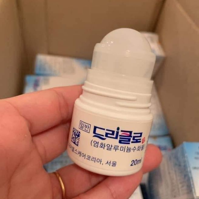 Lăn khử mùi Driclo Hàn quốc 20ml
