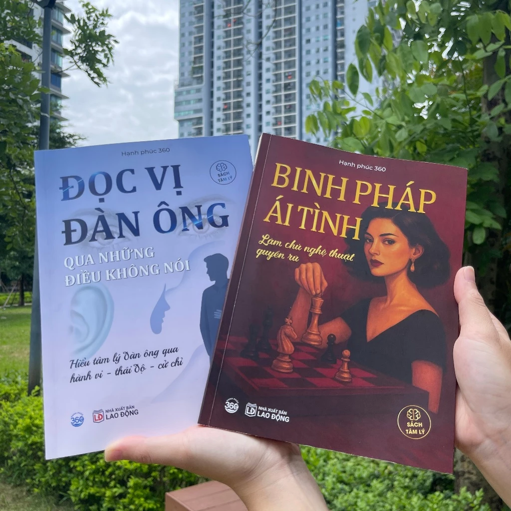 Sách - Combo 2 cuốn Binh Pháp Ái Tình + Đọc Vị Đàn Ông