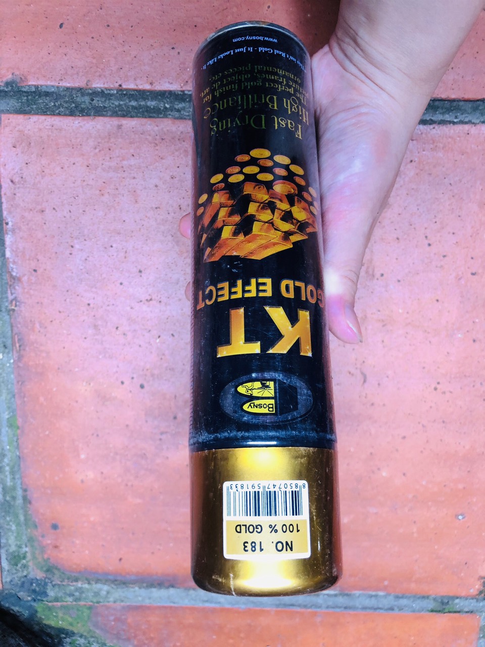 Sơn xịt mạ vàng KT Gold Efect