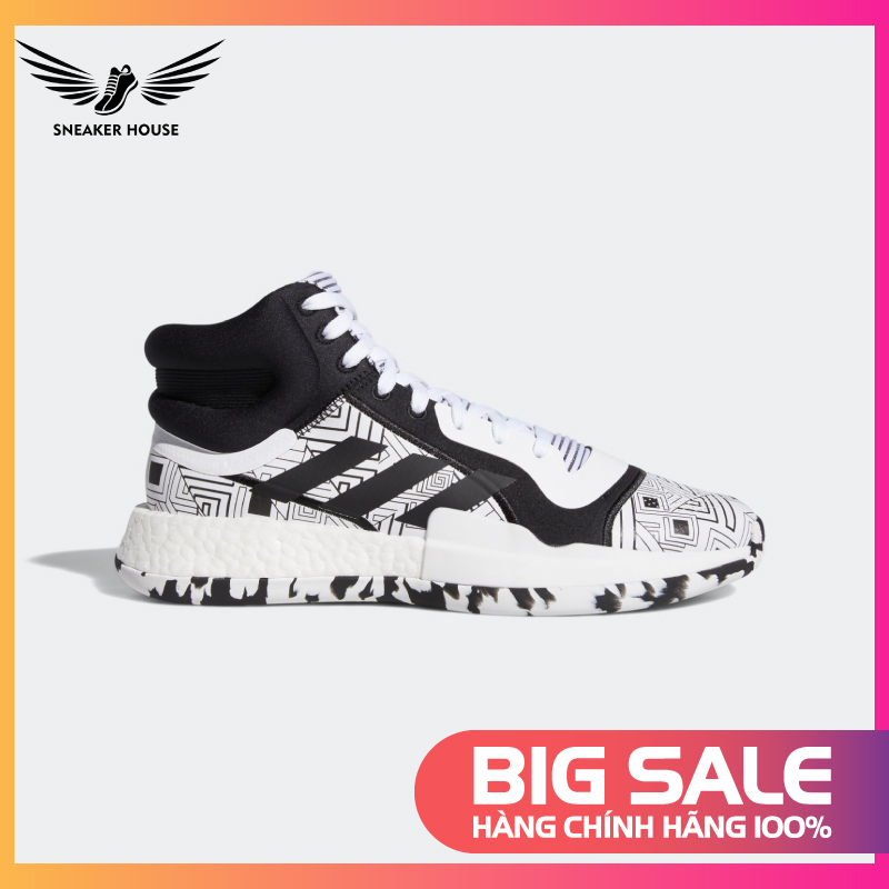 [CHÍNH HÃNG 100%] SNEAKERHOUSE  Giày bóng rổ chơi sân outdoor Adidas Marquee Boost Graffiti EF1230