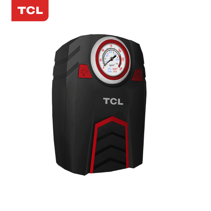 Máy bơm lốp ô tô, xe hơi màn hình cơ tcl td1 - bảo hành 12 tháng