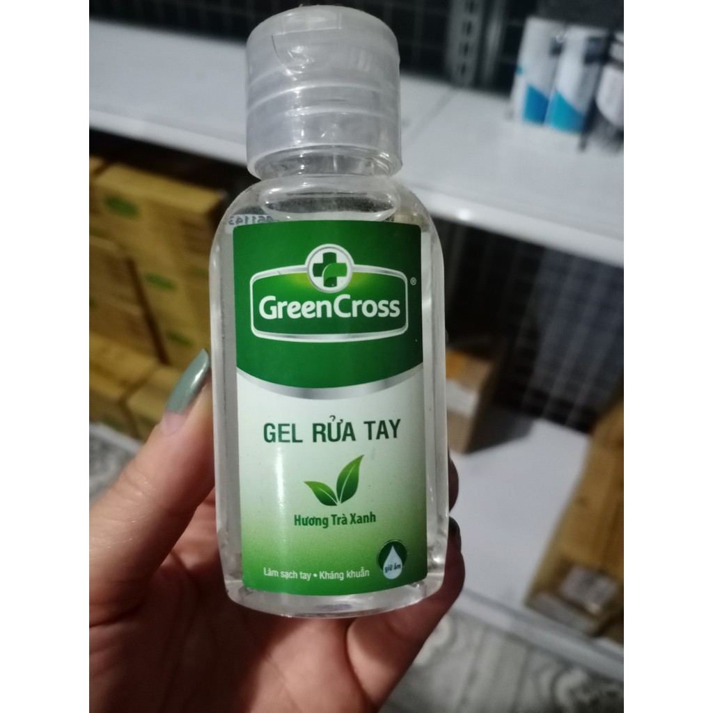 Gel rửa tay diệt khuẩn Greencroos 60ml xuất hoá đơn đỏ