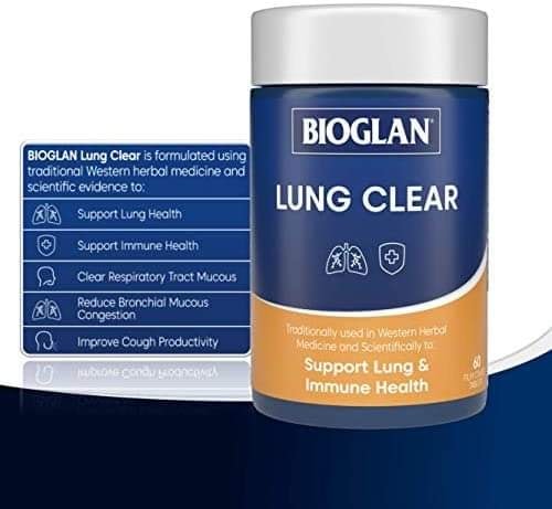 Bioglan Lung Clear -  uống hỗ trợ thanh lọc phổi