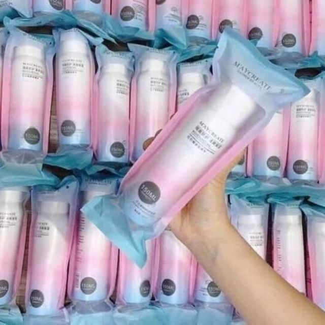 Xịt Chống Nắng Maycreate Makup Body