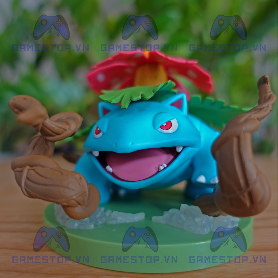 Mô hình Pokemon Venusaur/Fushigibana 12CM Frenzy Plant Gallery DX nhựa RESIN CHÍNH HÃNG MỸ GALDX06 Pokemoncenter