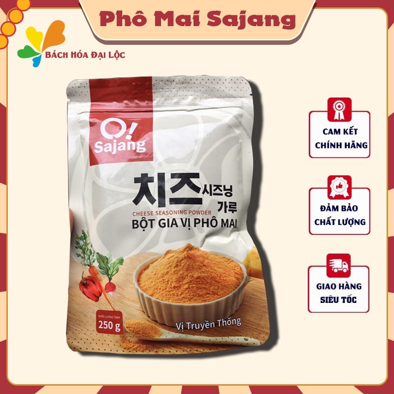 Bột phô mai sajang hàn quốc 250g