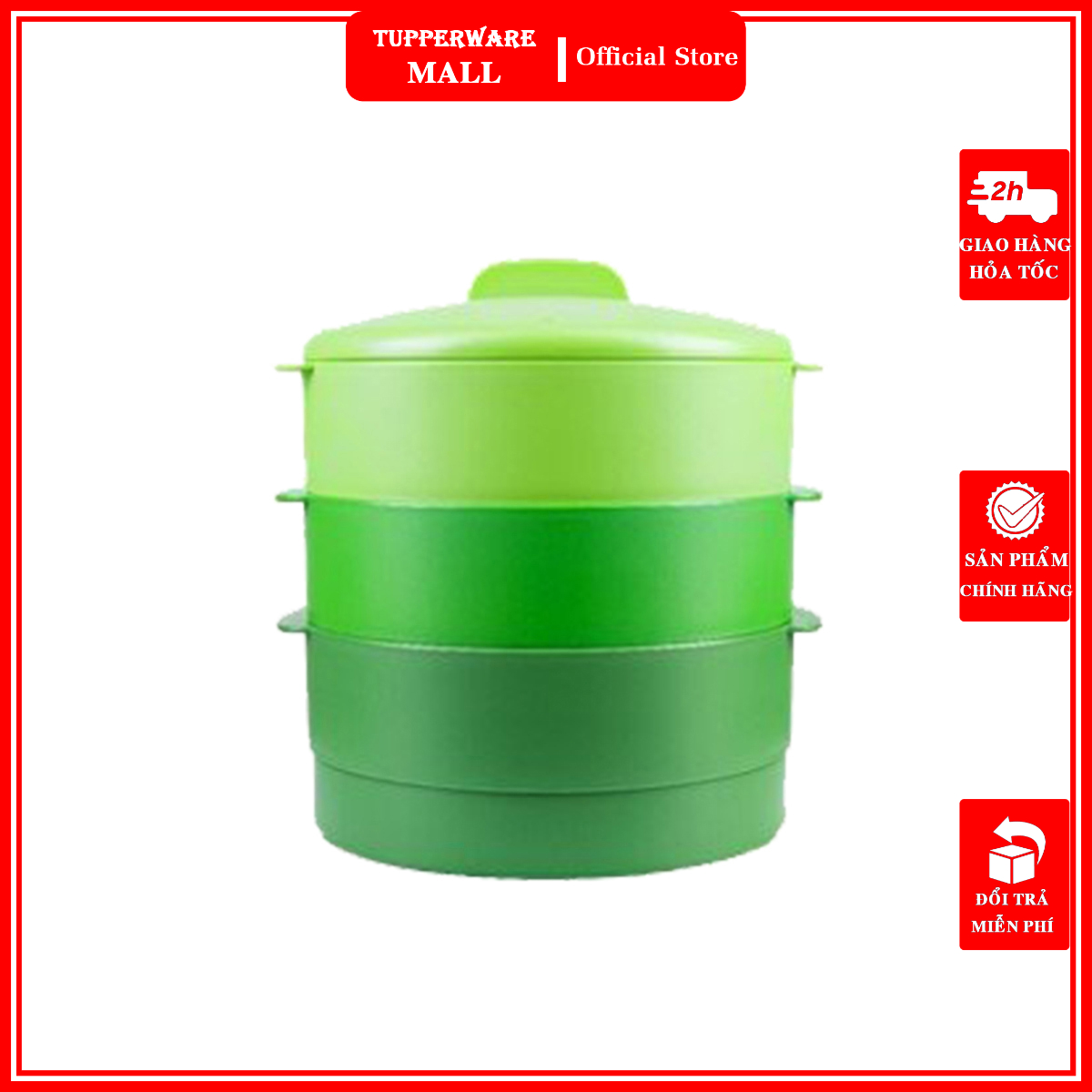 Xửng Hấp Steam It 3 Tầng - Tupperware