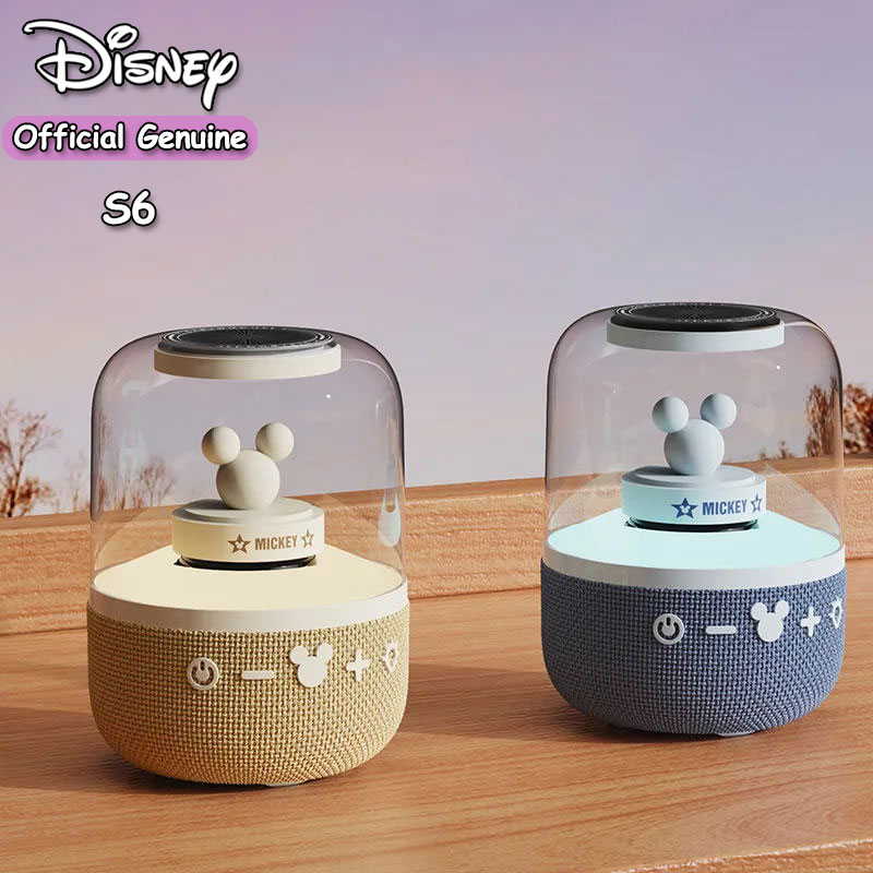  Disney S6 Loa Bluetooth Bass Mạnh Max Bản Cao Cấp Loa BLuetooth Không Dây Âm Bass Mạnh Mẽ Có Màng Rung Đèn LED Đa Sắc Bluetooth 5.0 Kết Nối Ổn Định Loa Bluetooth Chống Nước Chuẩn IPX6 