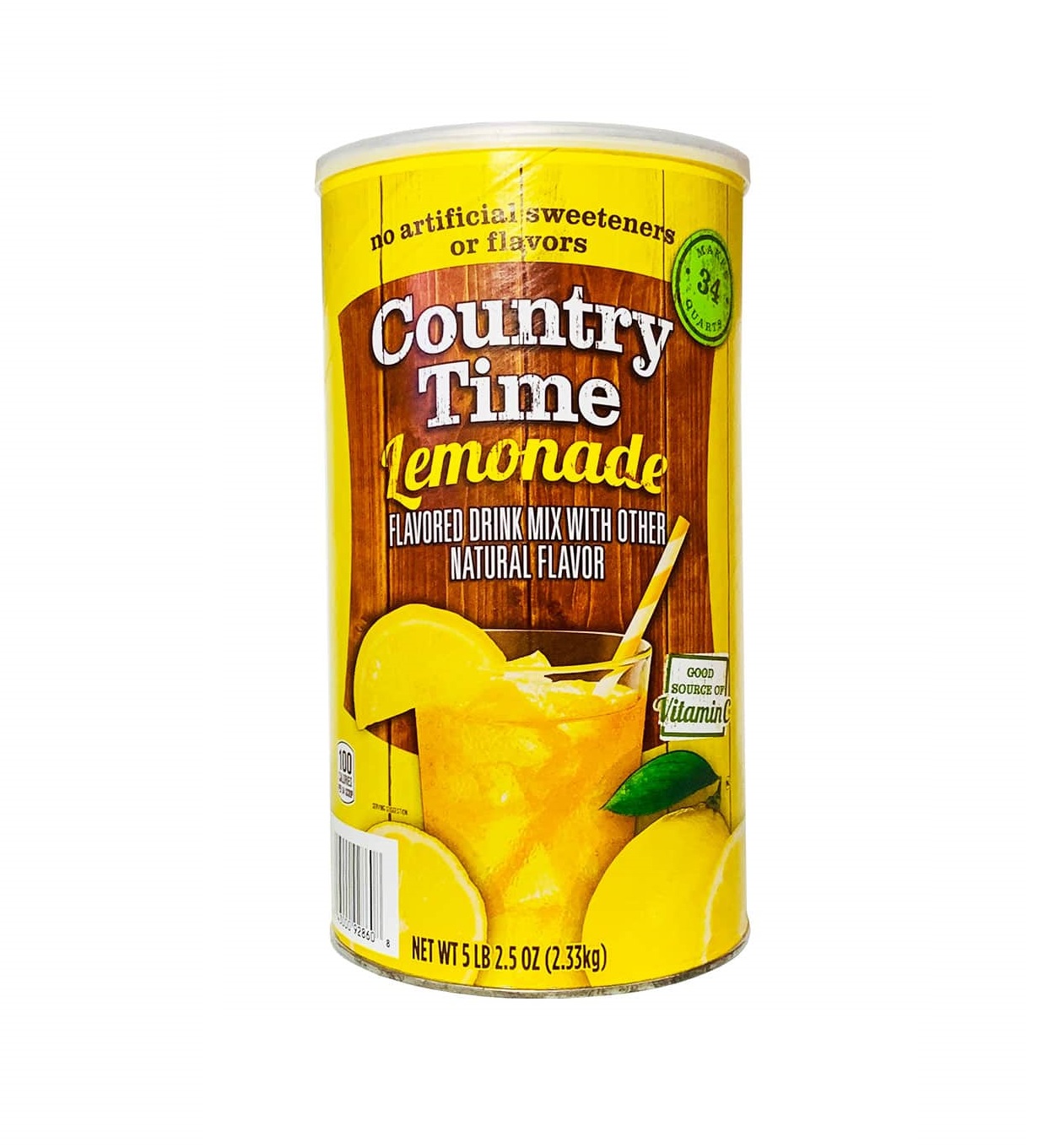 HSD 05 2025 Bột Pha Nước Chanh Country Time Lemonade Drink Mix hộp 2.33kg