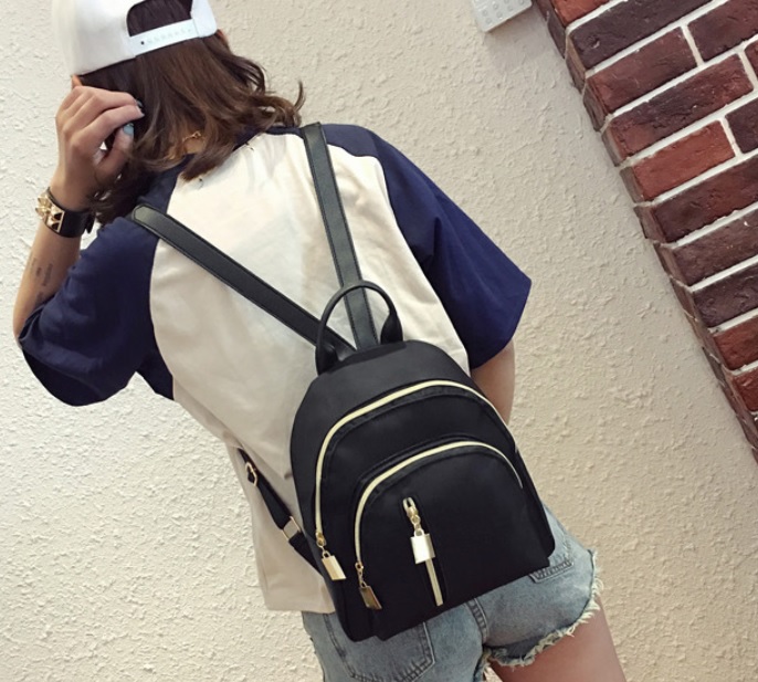 Balo nữ vải dù nhỏ mini tiện dụng thời trang đi chơi