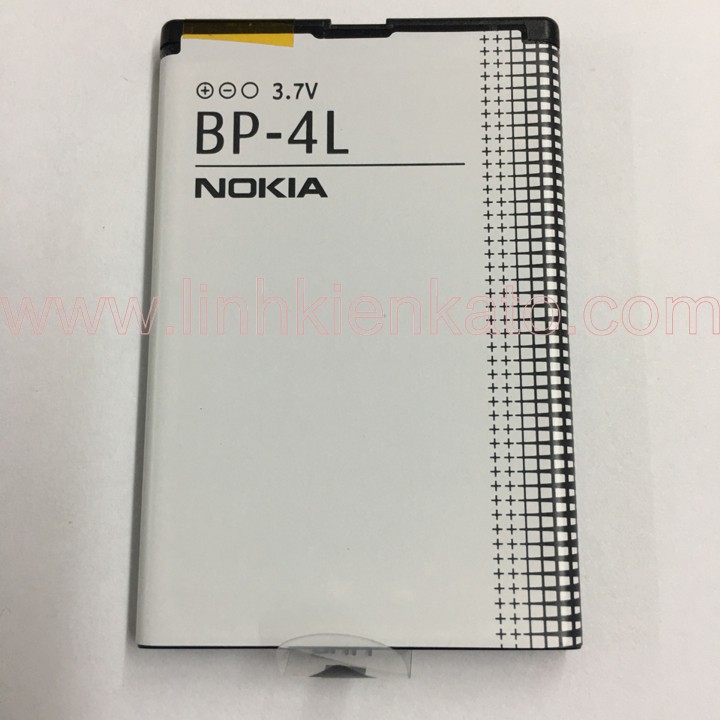 Pin nokia bp - 4l. dung lượng 1500 mah cho nokia e71, e72, e90, 6760, e52, e6, e61i, e63, n810, n97, 6650