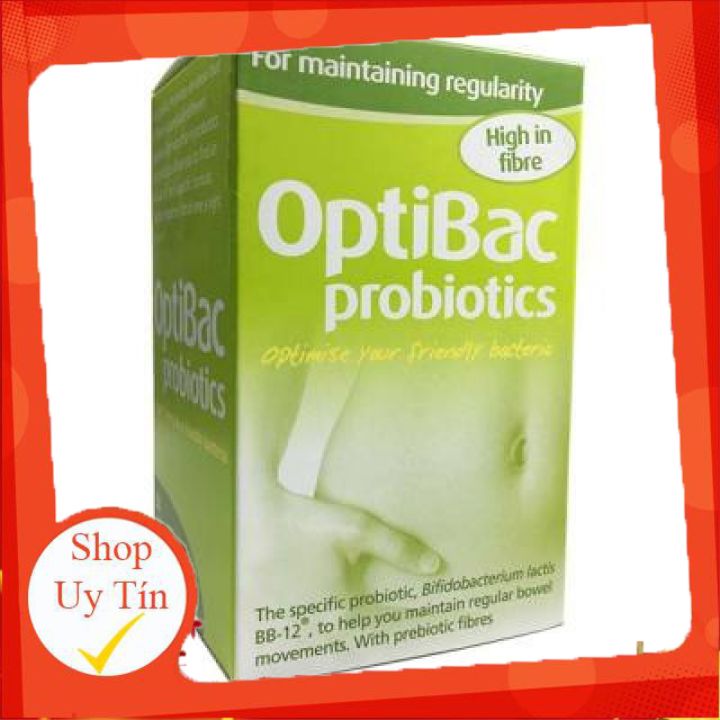 [HCM]Men vi sinh Optibac trị táo bón cho bé từ 1 tuổi
