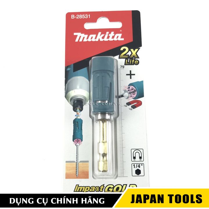 Đầu giữ mũi ultra mag 79mm torsion impact gold makita b-28531 | japan tools