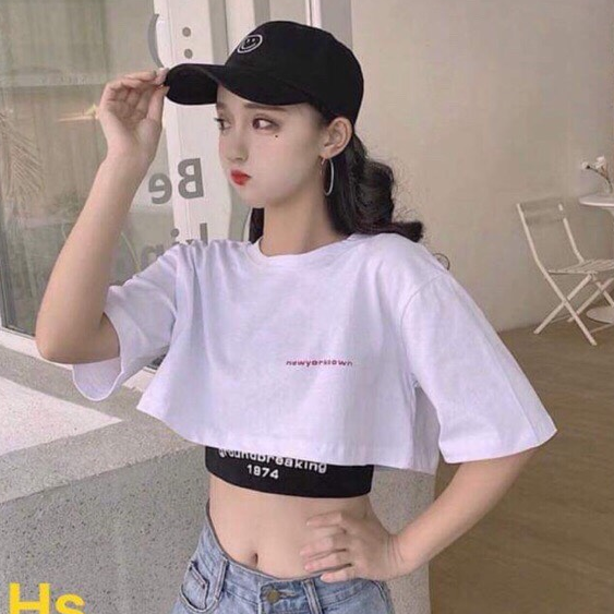 Ngoc luxury áo thun croptop groundbreaking 1974 080709