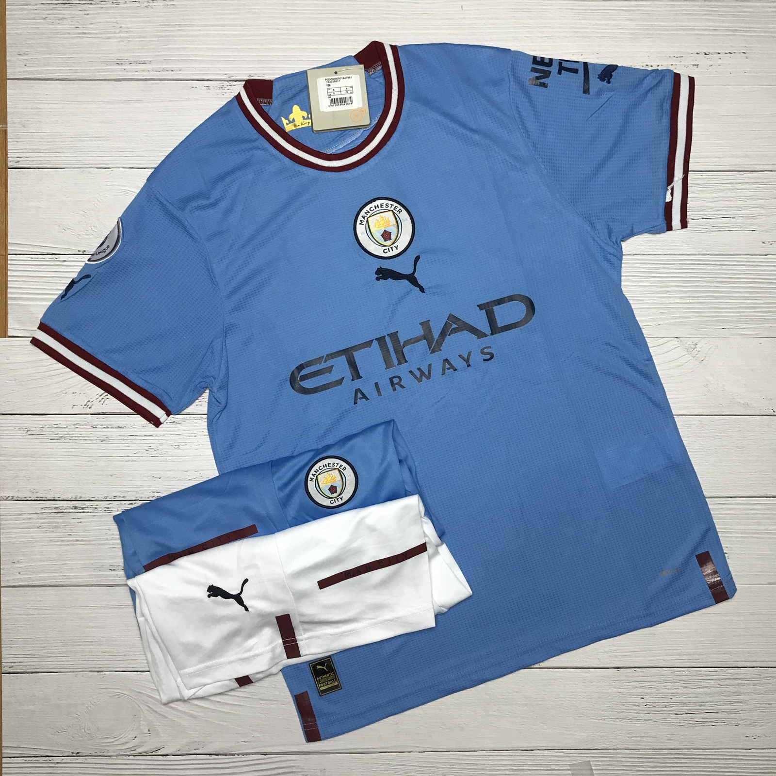 Áo Bóng Đá CLB MANCHESTER CITY-MÂU MÙA GIẢI MỚI-VẢI GAI THÁI CAO CẤP