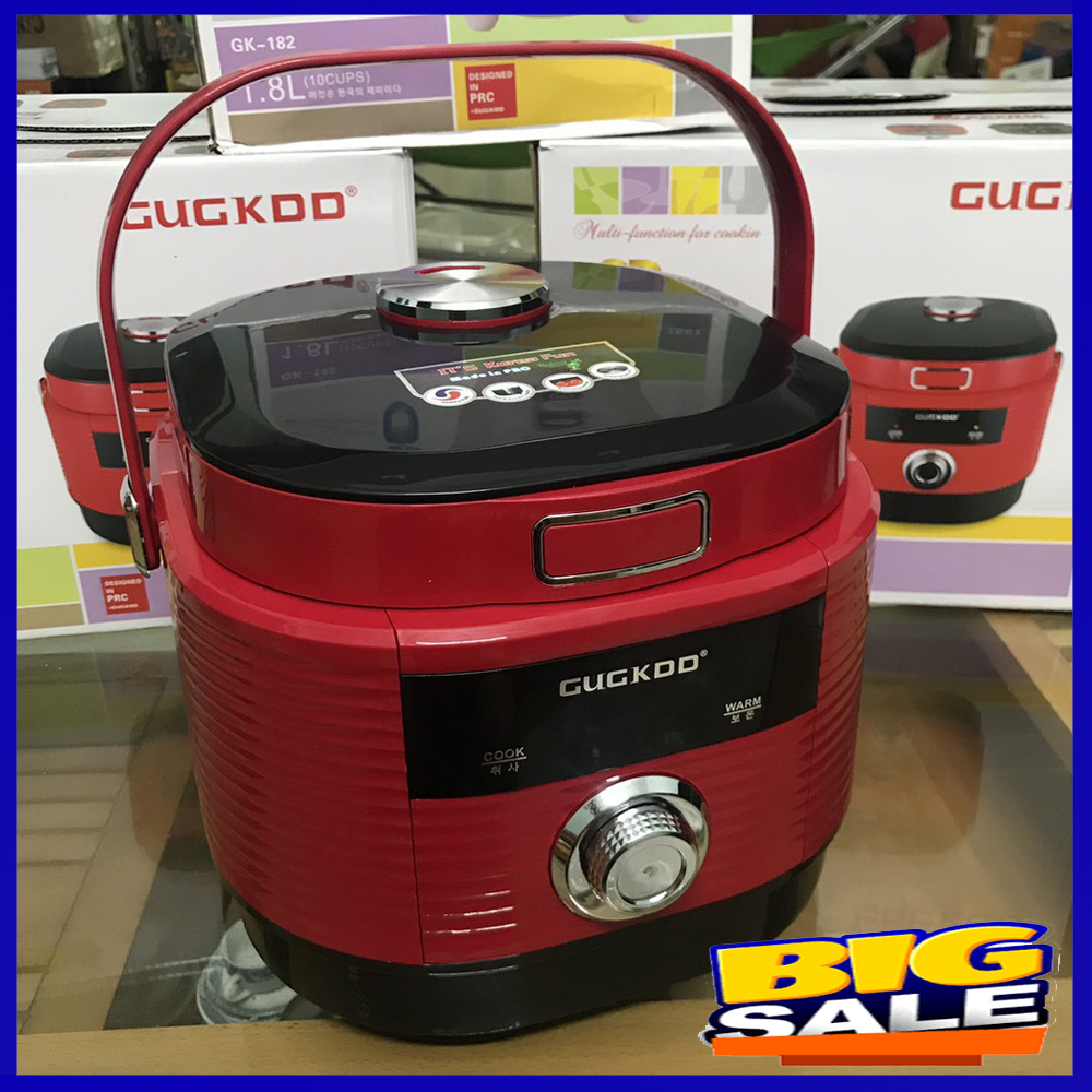 Nồi Cơm Điện Hàn Quốc Cao Cấp - Nồi cơm điện C.U.C.K.O.O 1.8L ,Thân nồi bền đẹp, Lòng nồi hợp kim nhôm phủ chống dính, Dầy dặn nhanh chín ngon cơm.