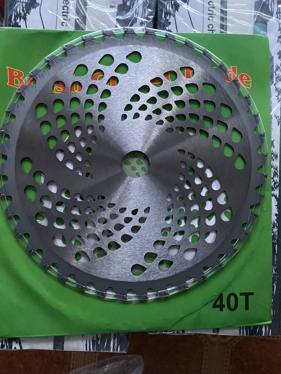 Lưỡi cắt cỏ tròn 255mm 40 răng