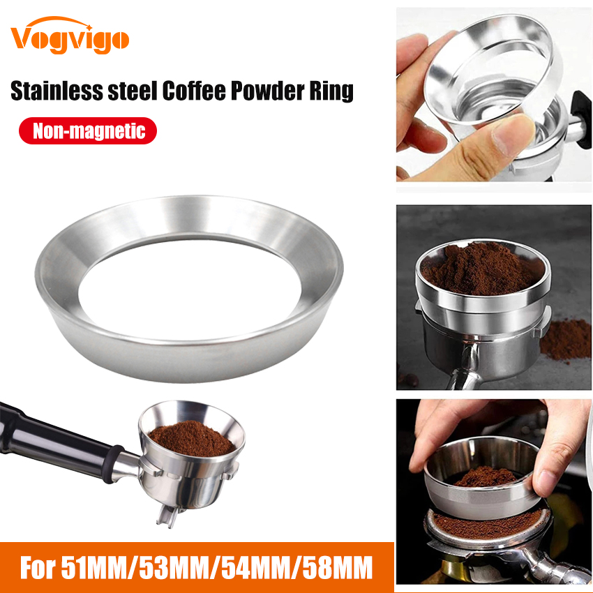 Vòng định lượng portafiler vòng định lượng bột cà phê thông minh 51mm/53mm/54mm/58mm để pha cà phê bột cà phê espresso dụng cụ pha chế cà phê