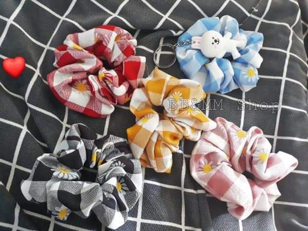 (Ảnh thật) Scrunchies,crunchies phụ kiện dành cho tóc, đẹp, chất lượng