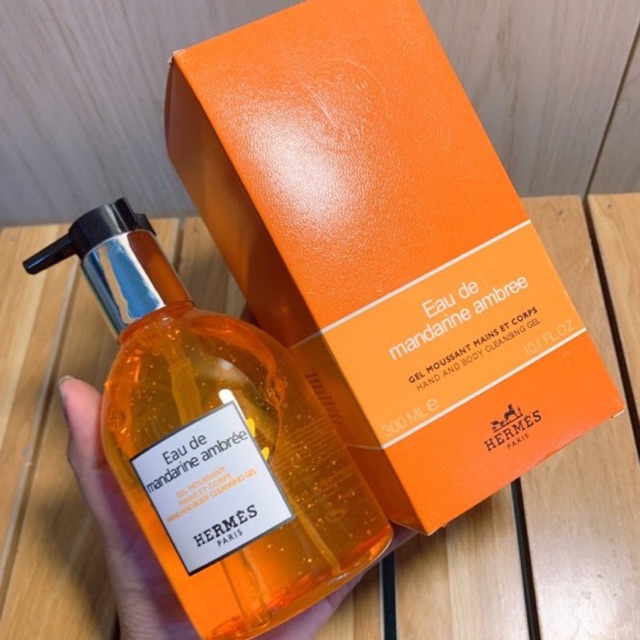 Sữa tắm Gel hương nước hoa Hermes Eau De Mandarine Ambree