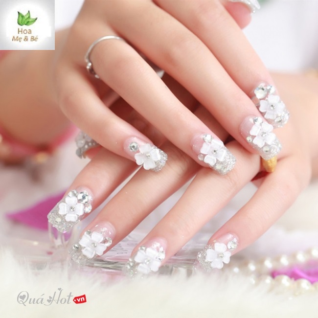 Bộ 24 móng tay giả họa tiết bm06 bộ 24 móng tay giả bm01 combo 24 móng tay giả bm01 móng tay giả bm01 móng tay giả