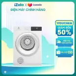 [GIAO TẠI HCM] -  EDV804H3WC Máy sấy quần áo Electrolux UltimateCare 8 kg EDV804H3WC - Hẹn giờ sấy, Hygienic Care diệt khuẩn quần áo