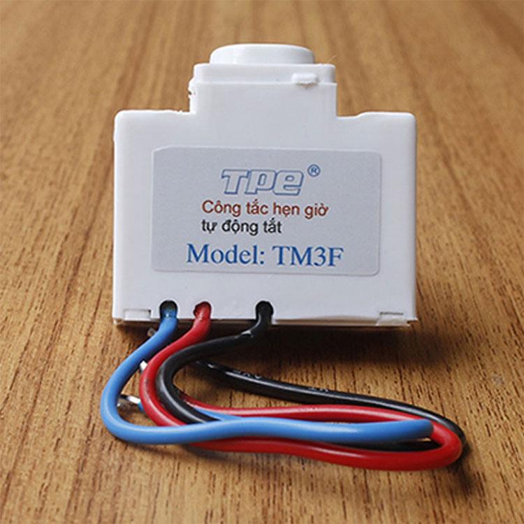 [HCM]01 cái Công tắc hẹn giờ lùi TPE TM3F - 220V 1000W - sx tại VN