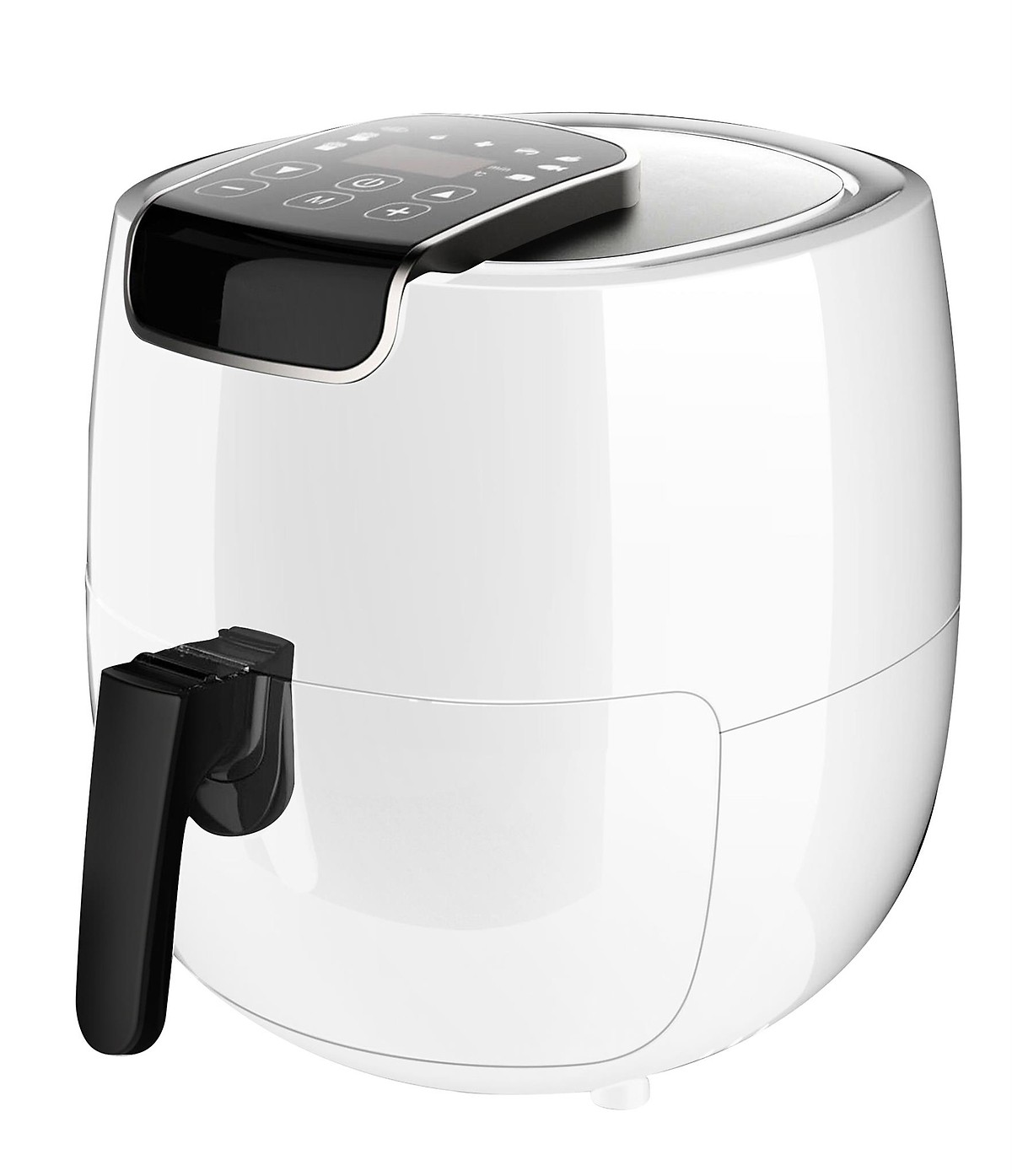 Nồi chiên không dầu điện tử mishio mk165 5.5l - màu trắng