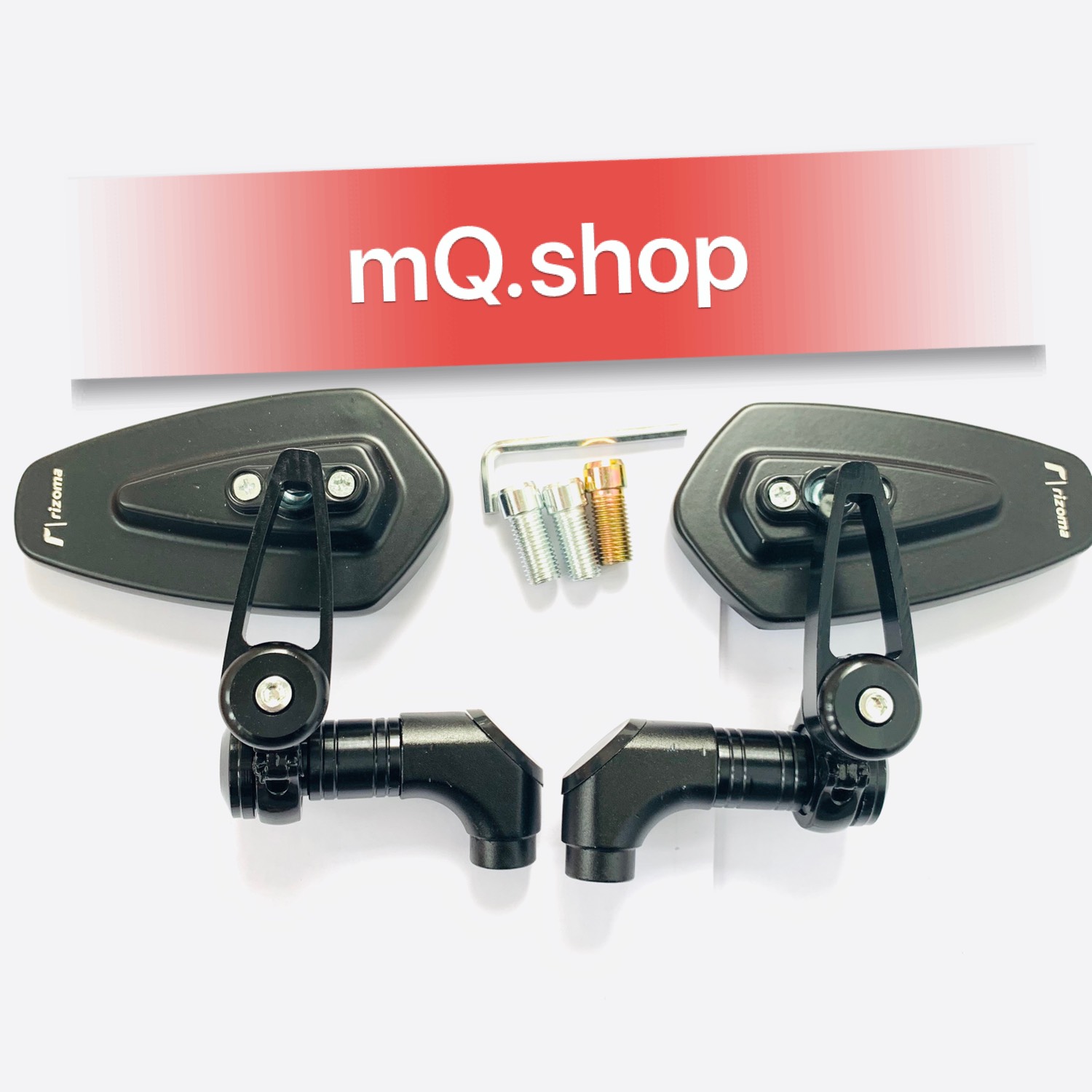 Gương gù lắp chân gương xe máy giá 1 chiếc đủ màu