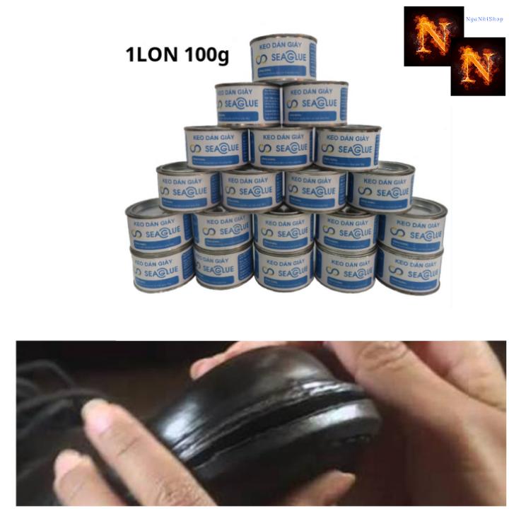 Keo Dán Giày Da Seaglue 100gr Trong Suốt,Bám Dính Tốt