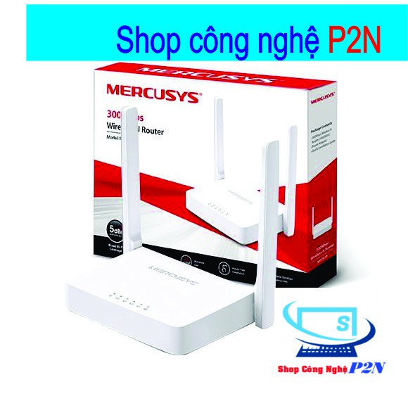 Bộ phát wifi mercusys 300mbps | bộ phát wifi 2 râu -mw301r- hàng chính hãng phân phối bởi tp-link việt nam