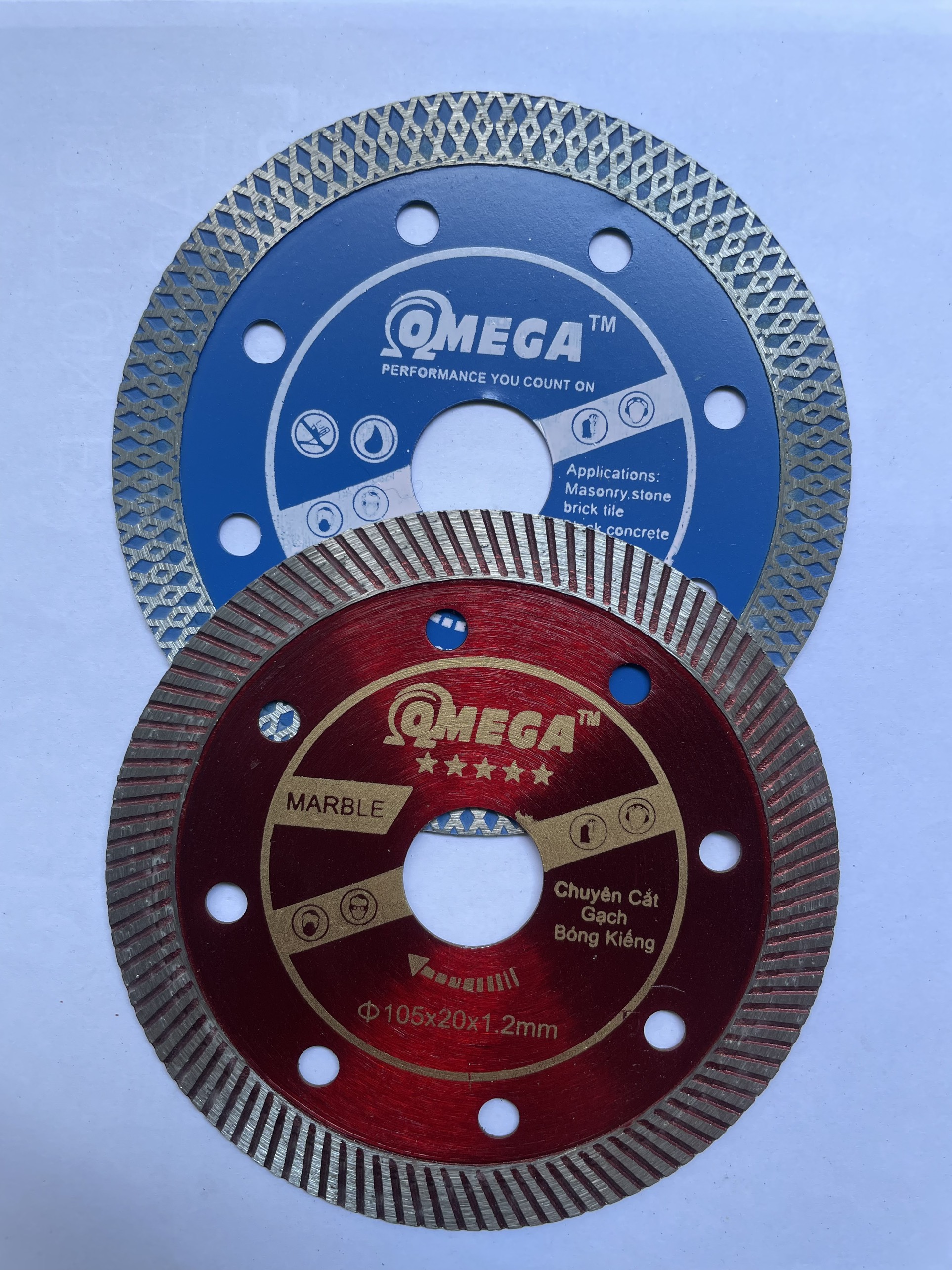Lưỡi cắt đa năng ,cắt gạch,cắt bê tông omega 1 tấc