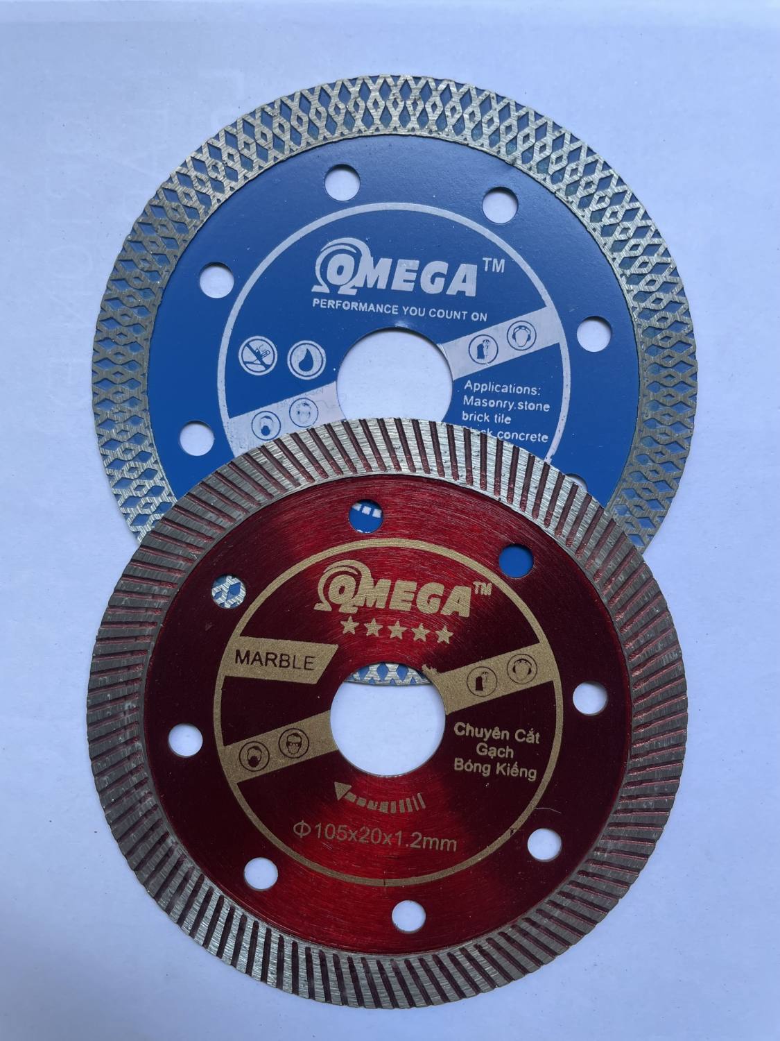 Lưỡi cắt đa năng ,cắt gạch,cắt bê tông omega 1 tấc