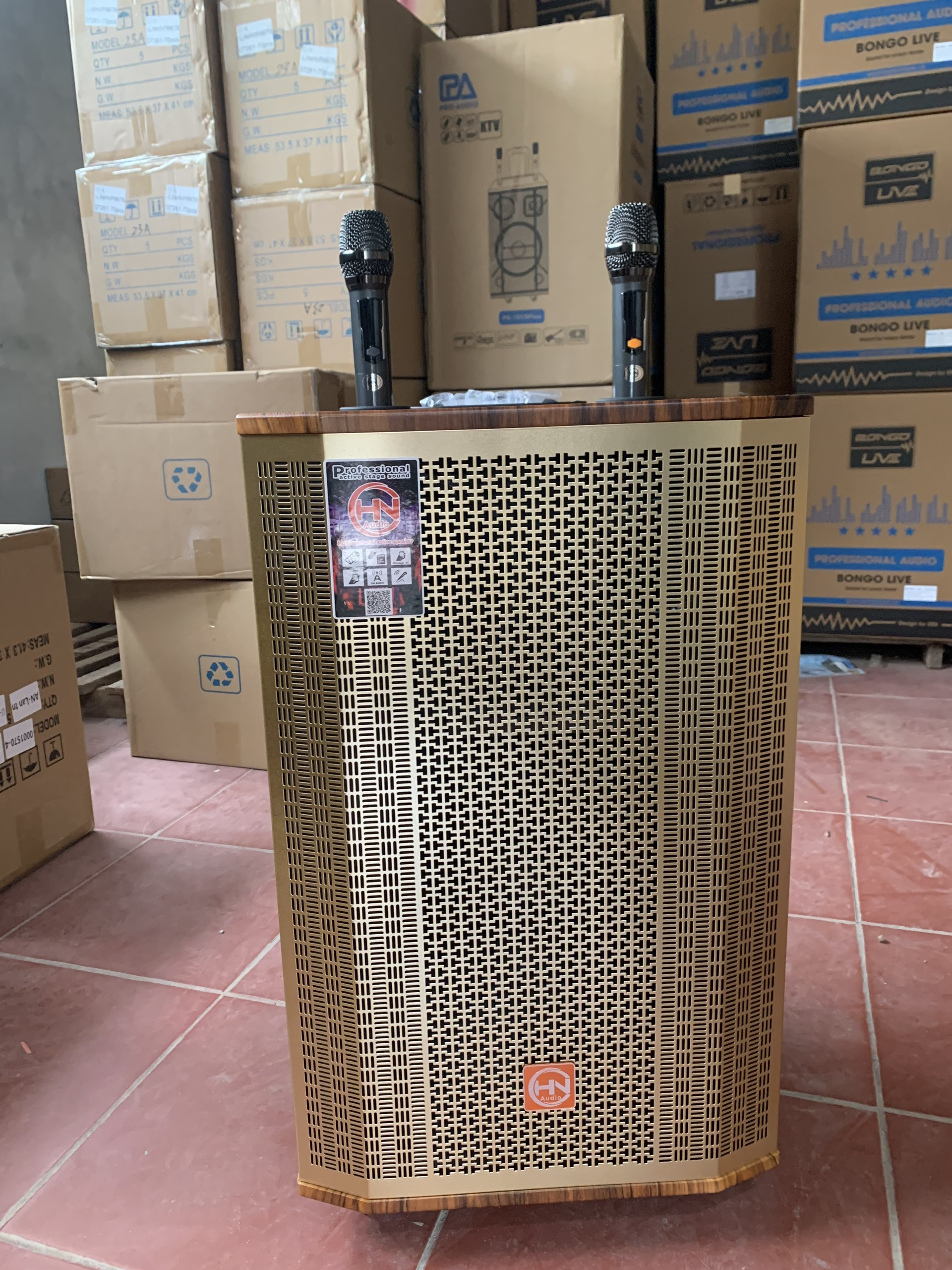 Loa kéo hn audio hn-1616 bass 40, 3 đường tiếng giá sốc.