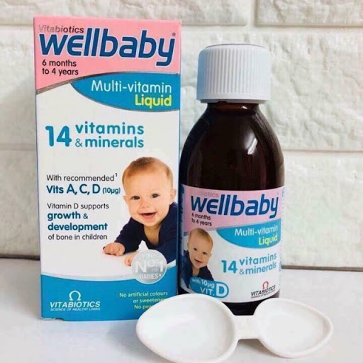Vitamin giúp ăn ngon, tăng đề kháng cho bé Well Baby