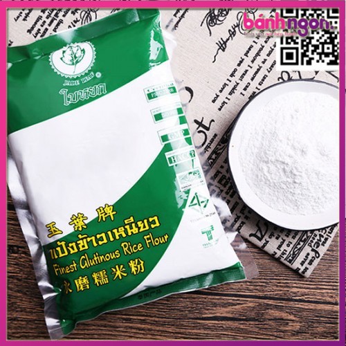 Tinh Bột Gạo Nếp Eufood Finest Glutinous Rice Flour Jade Leaf Thái Lan 400g